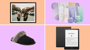 The Big Picture frame, Tatcha Favorites Set, Ugg slipper, Amazon Kindle Paperwhite