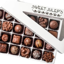 Product image of Sweet Julep's 24 Piece Box of Assorted Milk Chocolates