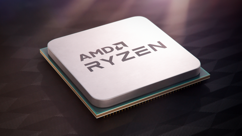 这是AMD Ryzen 3100芯片的模型，Ryzen 3100是该公司的廉价处理器之一。