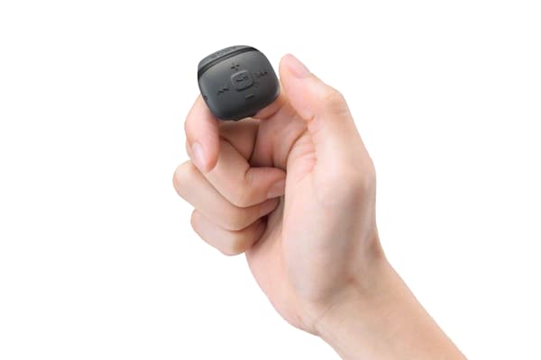 Control the Sony Walkman NWZ-WS613 MP3 Player with this waterproof ring that slips onto your finger.