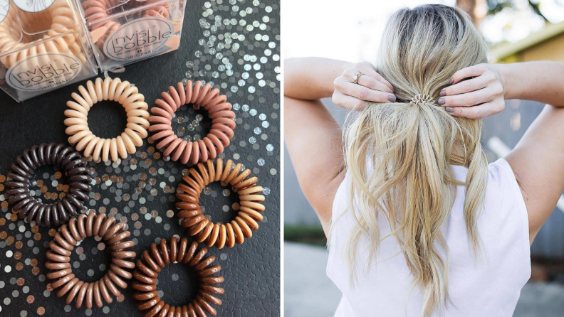 Invisibobble hair ties don't quite live up to their crimp-free promises, but we think they're perfect hair ties for the gym anyway.