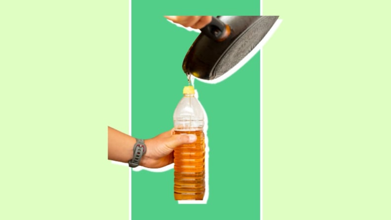 Struggling with oil disposal? FryAway makes it easy and safe to