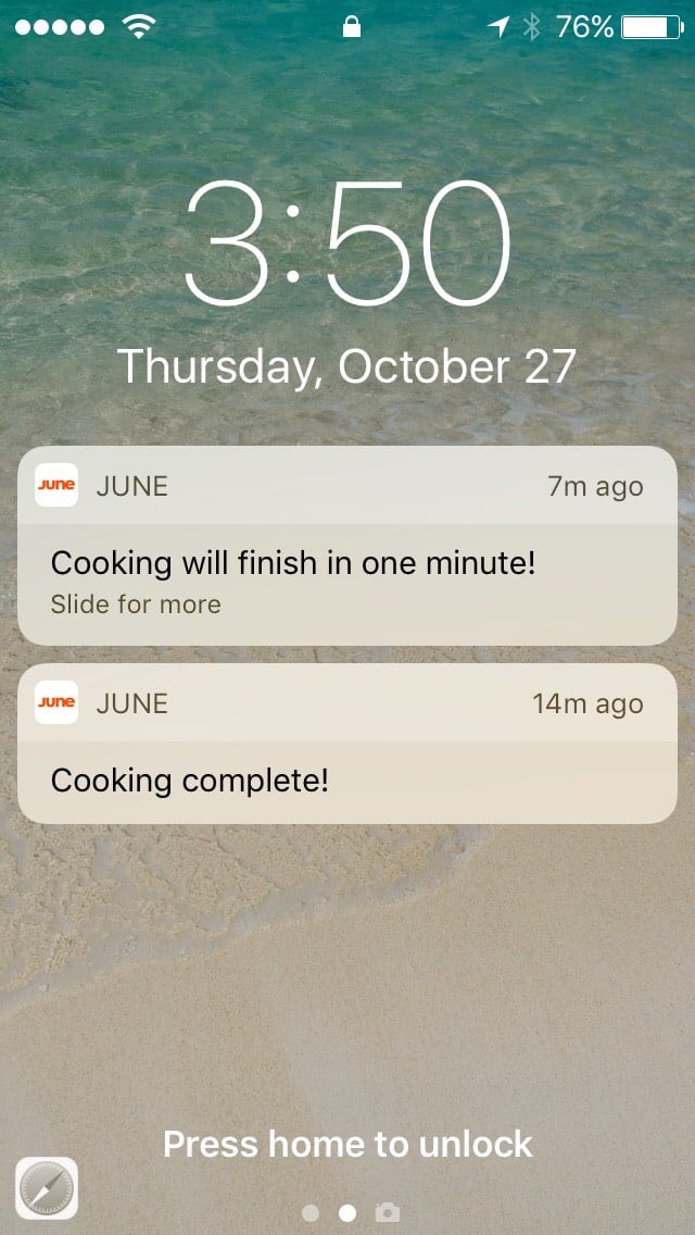 June Oven Timer Fail