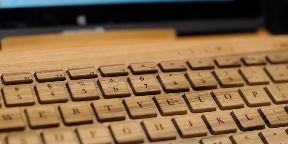 Orée Wooden Keyboard