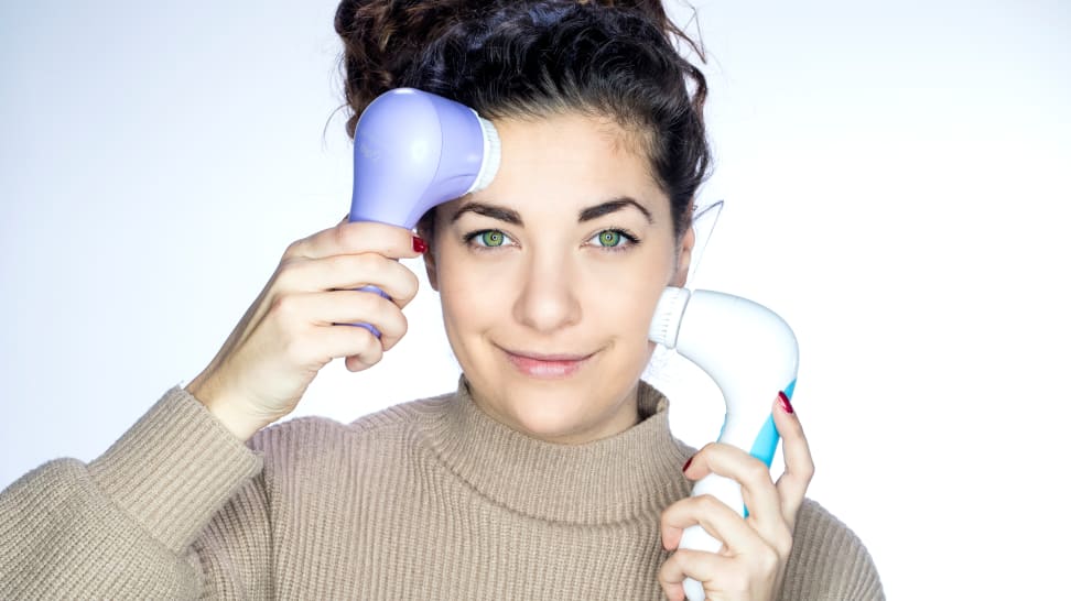 Electric Dual Mode Facial Cleansing Brush