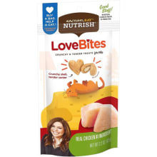 Product image of Rachael Ray Nutrish LoveBites Chicken Flavor Cat Treats