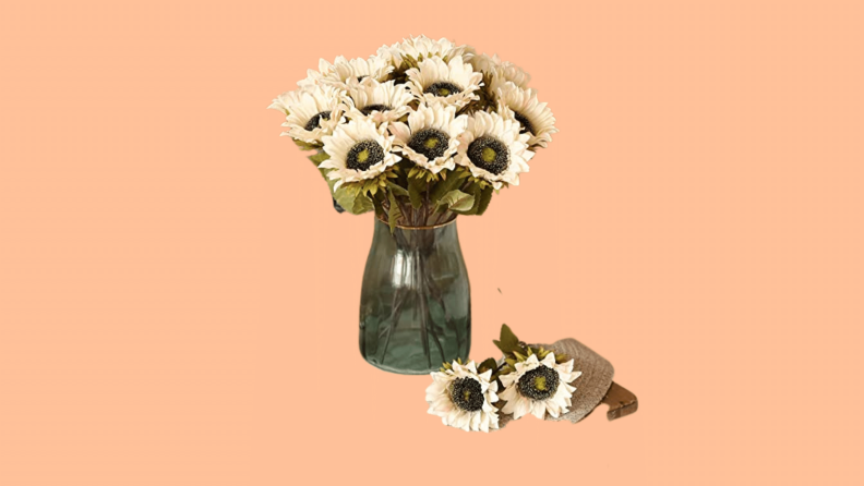 faux flowers