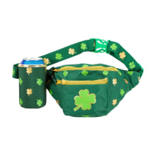 Product image of Tipsy Elves St Patrick’s Day Clover Fanny Pack with Drink Holder