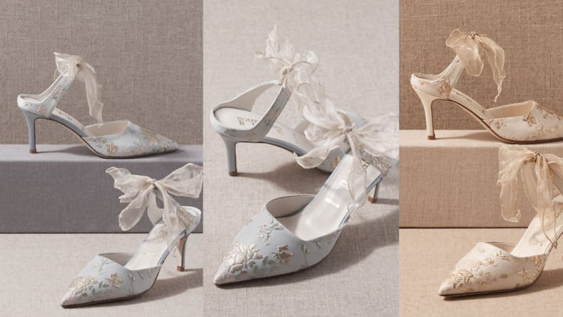 Our Favorite Something Blue Wedding Shoes