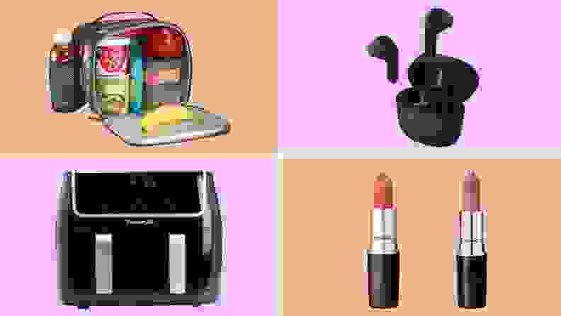 LIPSTICK, AIRPODS, LUNCHBOX,AIRFRYER