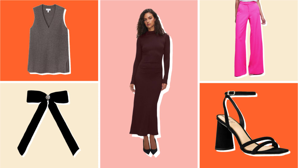 Daily Outfit Idea: Hot Color Block Combo To Try Now? Pink & Red