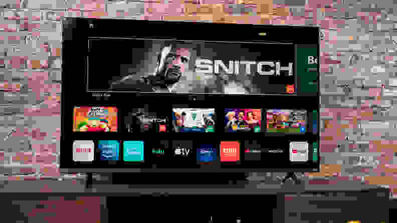 The home page of Vizio's SmartCast smart platform