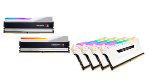 A DDR4 and a DDR5 RAM