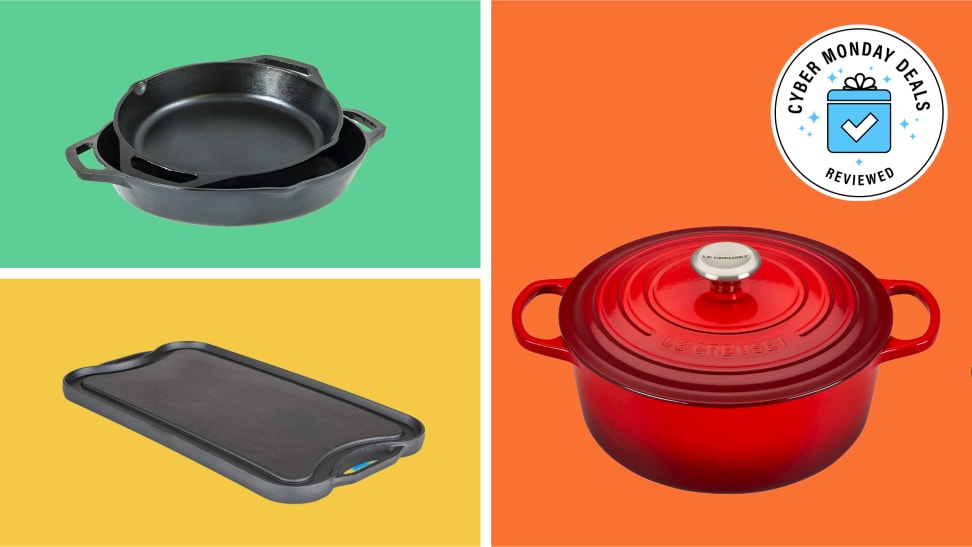 Le Creuset Dutch Ovens, Lodge Skillets and More Cast Iron Pieces Are on  Sale at