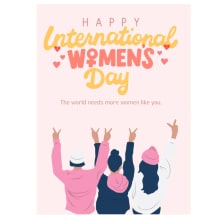 Product image of International Women's Day greeting cards