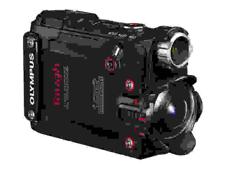 Olympus Tough TG-Tracker Side View