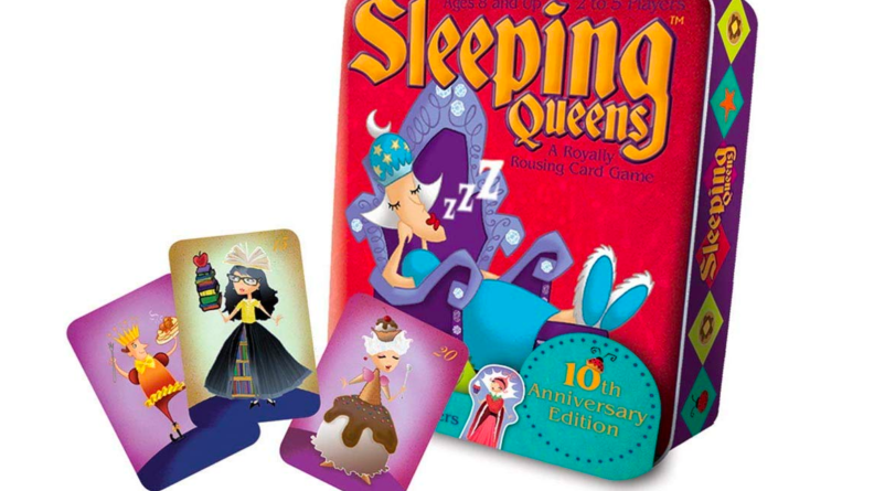 The object is to wake the sleeping Queens in this fast-paced card game.