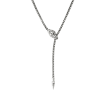 Product image of Naga Y Necklace, Sterling Silver