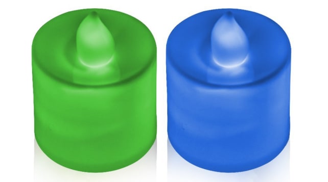 Tealight Candles Flameless Heatless Faux Light