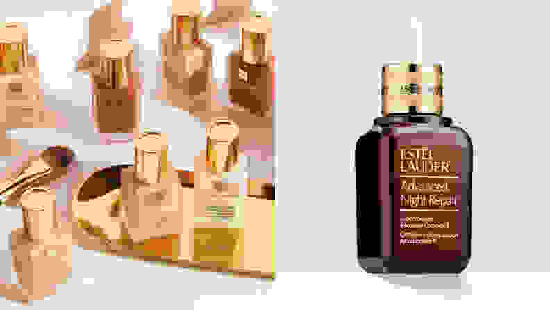 A photo of Estée Lauder products.