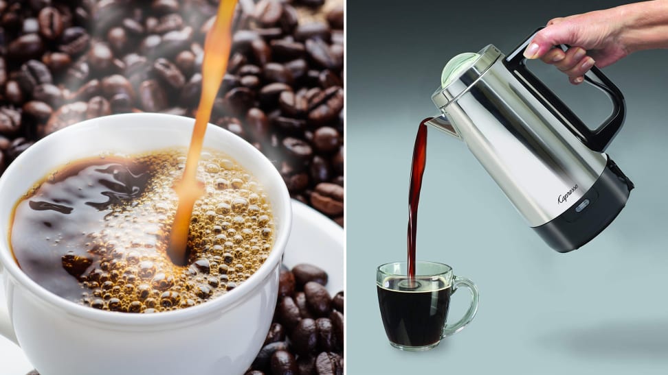 How does an electric percolator know that the coffee is done and stop  perking? - Quora