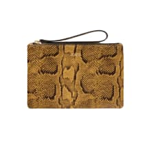 Product image of Isabel Marant Snake-effect leather pouch