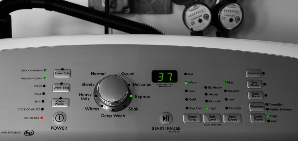 A washing machine timer
