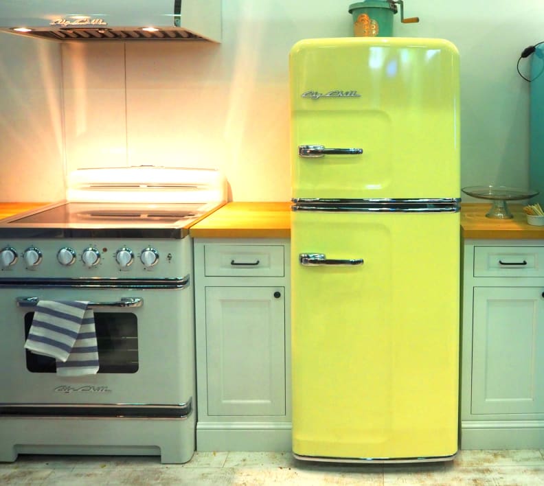 Big Chill's Colorful 24inch Fridge Brings Retro Style to Compact