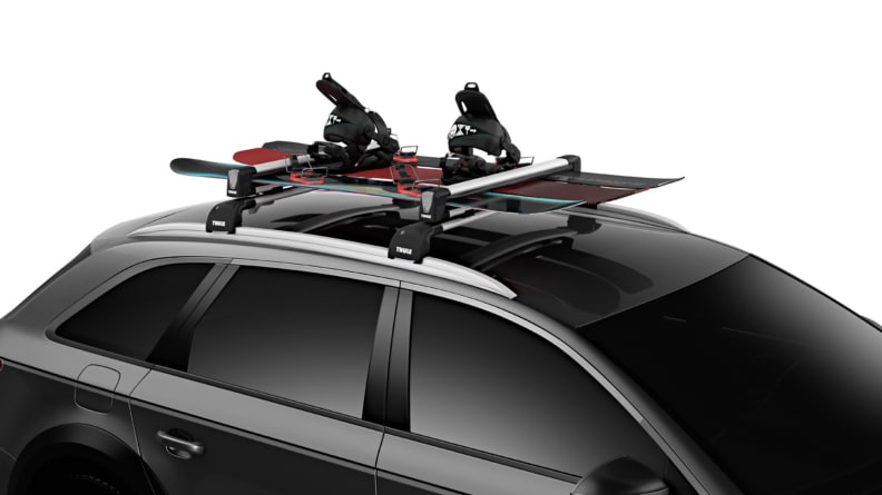 It's easy to carry several snowboards when you have car racks.
