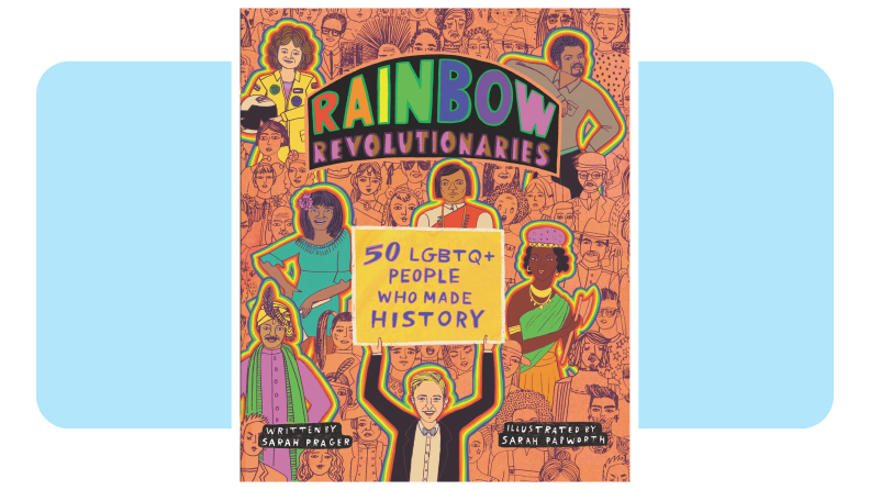 The cover art of Rainbow Revolutionaries.