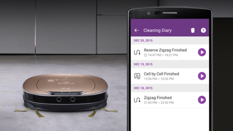LG Hom-Bot Robotic Vacuum