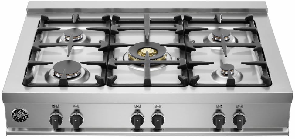 One of Bertazzoni's new cooktops