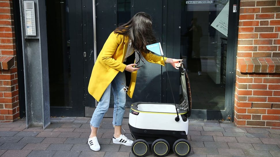 These cute robots will deliver your groceries.