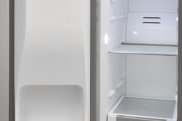 The Kenmore Elite 51773's freezer door storage is pretty minimal, but still useful for organizing small items.