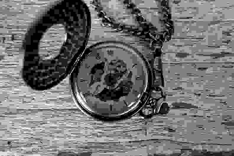 A photo of a pocketwatch taken by the Leica Q (Type 116).