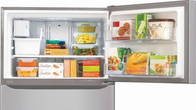 A top freezer