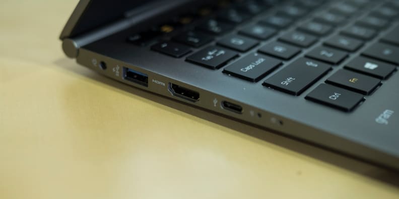 LG Gram 13 Ports
