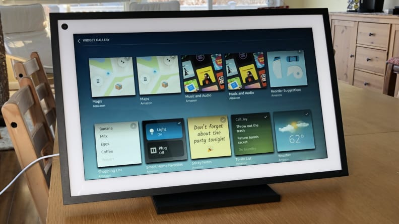 Echo Show 15 review: Alexa gets widgets, Visual ID and a