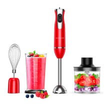 Product image of Galanz 4-in-1 Retro Immersion Hand Blender & Food Chopper