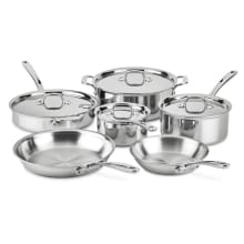 Product image of All-Clad D3 Everyday Stainless Steel Cookware Set 