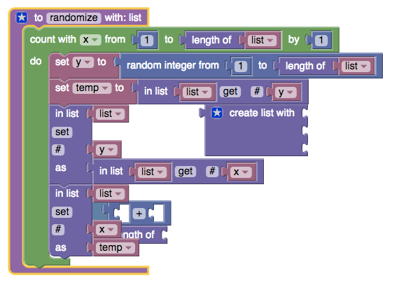 Blockly is a visual representation of code. Created by Google, it was meant to help introduce people to the logical structure of coding.