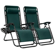 Product image of Best Choice Products Adjustable Steel Mesh Zero Gravity Lounge Chairs, Set of 2