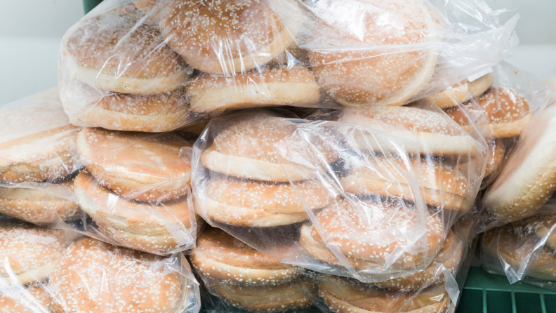 In warm environments, storing bread in the fridge can prevent mold from growing.
