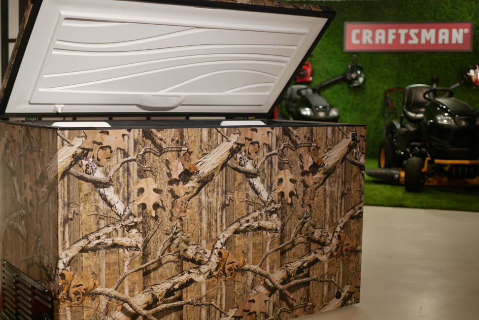 Kenmore's newest fridge sports a camo finish