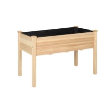 Product image of Veikous Elevated Natural Cedar Raised Garden Bed