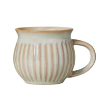 Product image of Fluted Stoneware Round Mug Light Green