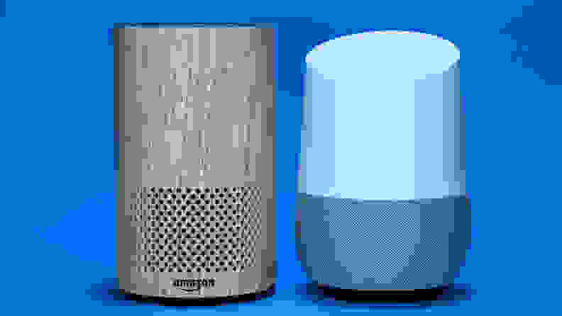 Amazon Echo and Google Homes