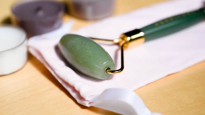 A jade roller.