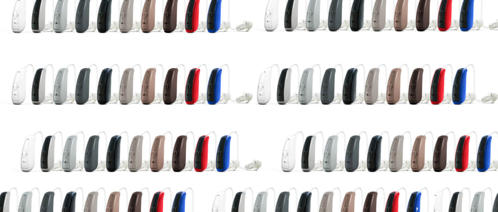 The GN ReSound LiNX hearing aid, designed in collaboration with Apple.