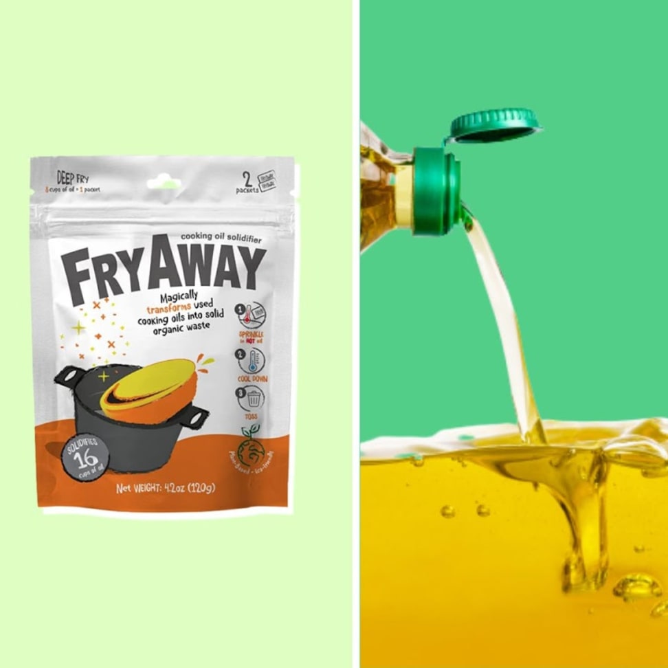 Struggling with oil disposal? FryAway makes it easy and safe to